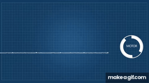 Animation : la vitesse du moteur varie selon le rapport cyclique du signal PWM qui lui est appliqué